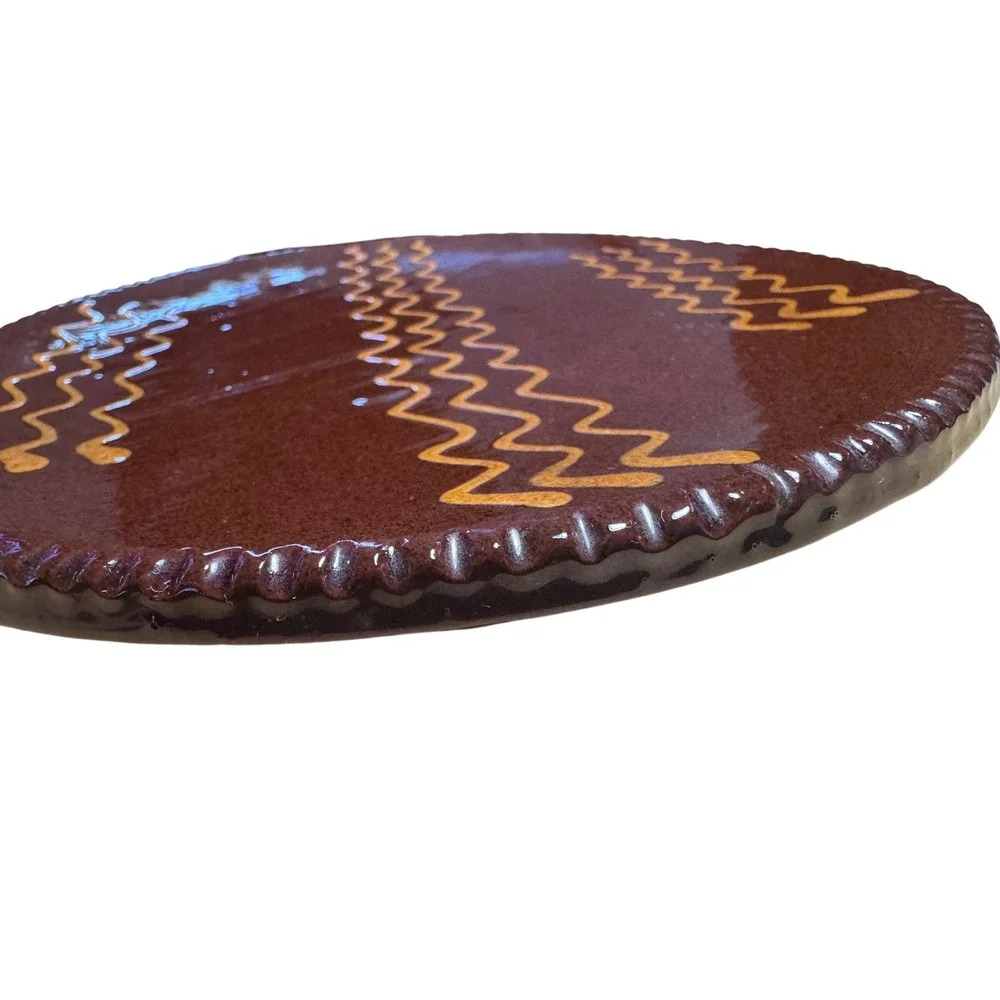 Huberhaus Red Earthenware Commissioned John Huber signed for Brownstone Lodge'03